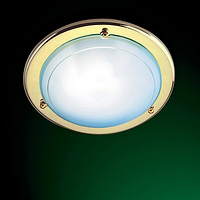 702 PB - Polished Brass Flush Light