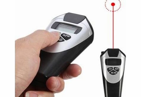 Digital Ultrasonic Laser Distance Meter / Instrument Lazer Room House Measurer Sensor Pointer Measure Tape Measurement Measuring Tool Device Product Stuff Portable Handheld Home Professional Length El