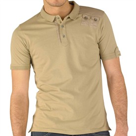 Mens Mondial T-Shirt Plaza Taupe