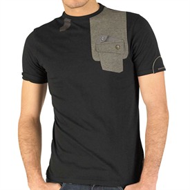 Mens Pietro T-Shirt Black