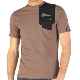 Mens Pietro T-Shirt Peppercorn