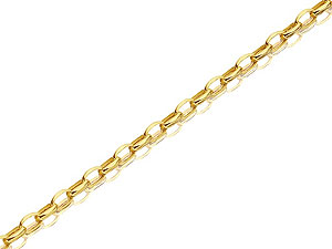 1mm Wide Oval Link Belcher Chain