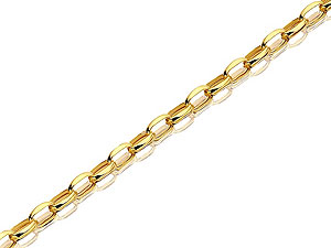 2mm Wide Diamond Cut Belcher Chain