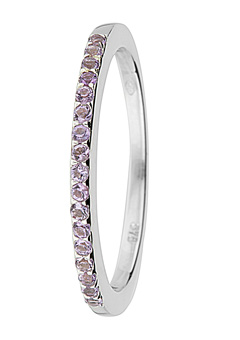Amethyst Eternity Ring