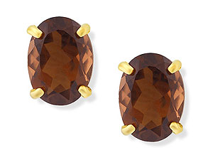and Smoky Quartz Earrings 070883