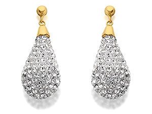 Crystal Bombe Drop Earrings 26mm drop