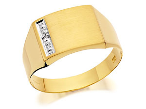 Diamond Signet Ring - 184006