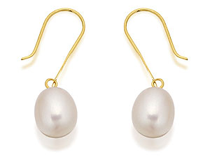 Freshwater Pearl Hook Wire Earrings