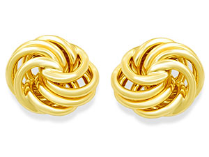 Knot Earrings 9mm - 070837