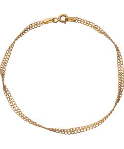 Twisted Double Curb Bracelet