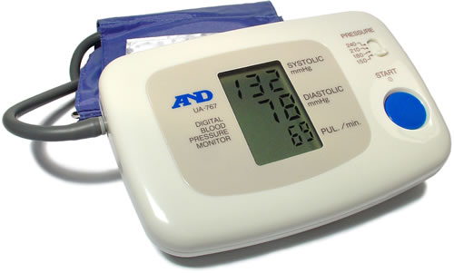 A & D UA-767 Digital Upper-Arm Blood Pressure Monitor