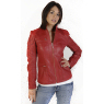 LADIES LEATHER JACKET BIKER by TORUS `0A`