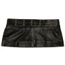 LEATHER MICRO SKIRT `ANGARS`