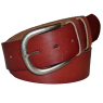 A W Rust MENS LEATHER BELT by SAMUEL `565`