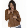 WOMEN` LEATHER ZIP JACKET by TORUS `06H`