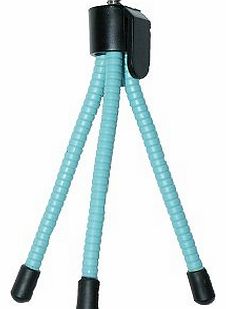 AAA Products Blue Colour Tripod for FLIP MINO / MINO HD / ULTRA / ULTRA HD - For All Flip models - Flexible Mini Tripod - AAA Products