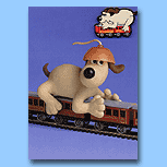 Aardman Animations Gromit Magnet card