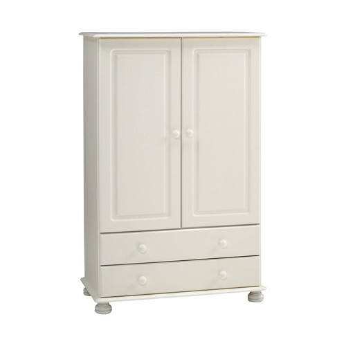 Painted 2 Door Combination Wardrobe