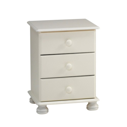 Aarhus White Painted Bedside Cabinet 102.203.50