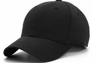 AB Black 6 panel baseball cap