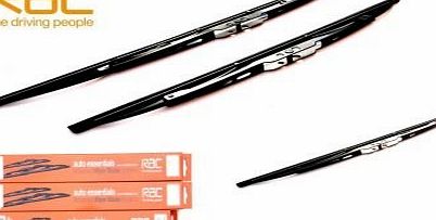 AB Ford Focus MK1 Hatchback Front amp; Rear Wiper Blades (RAC) 11/98-10/04 (221915)