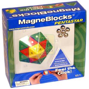 Magneblocks Pentastar Green Blue