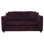 Regular Fabric Sofa Bed, Plum