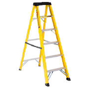 6 Tread fibreglass builders stepladder