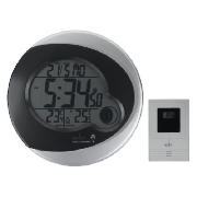 Digital Weather Wall Clock