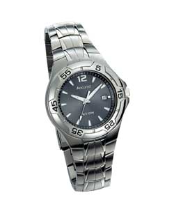 Accurist Gents Quartz Titanium Bracelet Watch