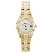 ACCURIST LADIES GOLD MOP DIAMONTE WATCH