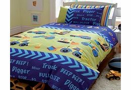 Diggers Co-ordinates - Curtains