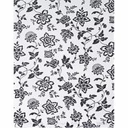 Lotty Black  White Roller Blind