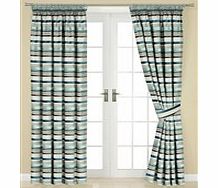 Natasha Fully Lined Curtains - Teal