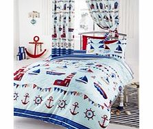 Nautical Duvet Set  Curtains