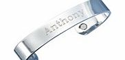 Personalised Mens Magnetic Therapy Bangle