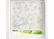 White Butterfly Roller Blind