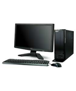 Acer ASX3810 Desktop and 19in TFT Monitor V1