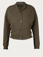 ACNE JACKETS KHAKI 40 FR ACNE-T-COMPACT