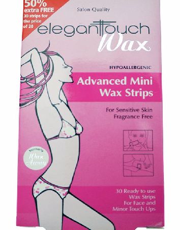 Elegant Touch Mini Wax Strips 30s