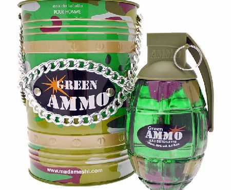 Green Ammo 100ml Eau De toilette for men