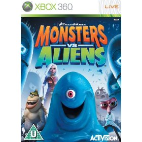 Monsters vs Aliens Xbox 360