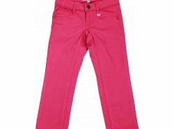 Adams Cars Girls Flashlight Fuchsia Jeans L17/E11