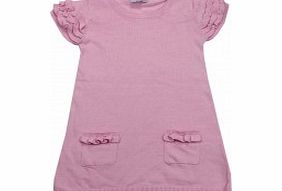 Adams Girls Pink Knitted Dress L14/A5