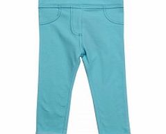 Adams Toddler Girls Aqua Jeggings B7 L9/C2