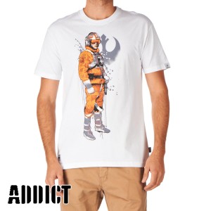 T-Shirts - Addict Star Wars Luke Pilot