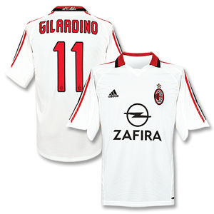 Adidas 05-06 AC Milan Away shirt   No.11 Gillardino