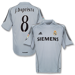 Adidas 05-06 Real Madrid 3rd shirt   No.8 Baptista