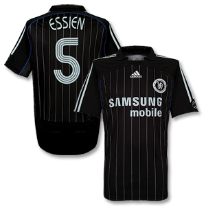 Adidas 06-07 Chelsea Euro Shirt   No.5 Essien C/L Style N N