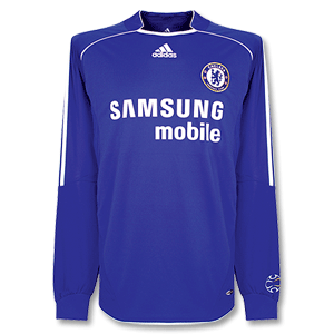 Adidas 06-08 Chelsea Home L/S Shirt - Boys